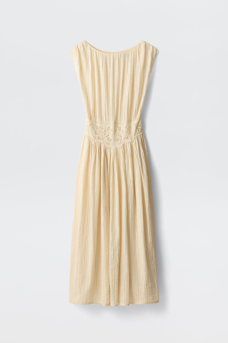 Alayah - Sienna Lace Embroidery Cream