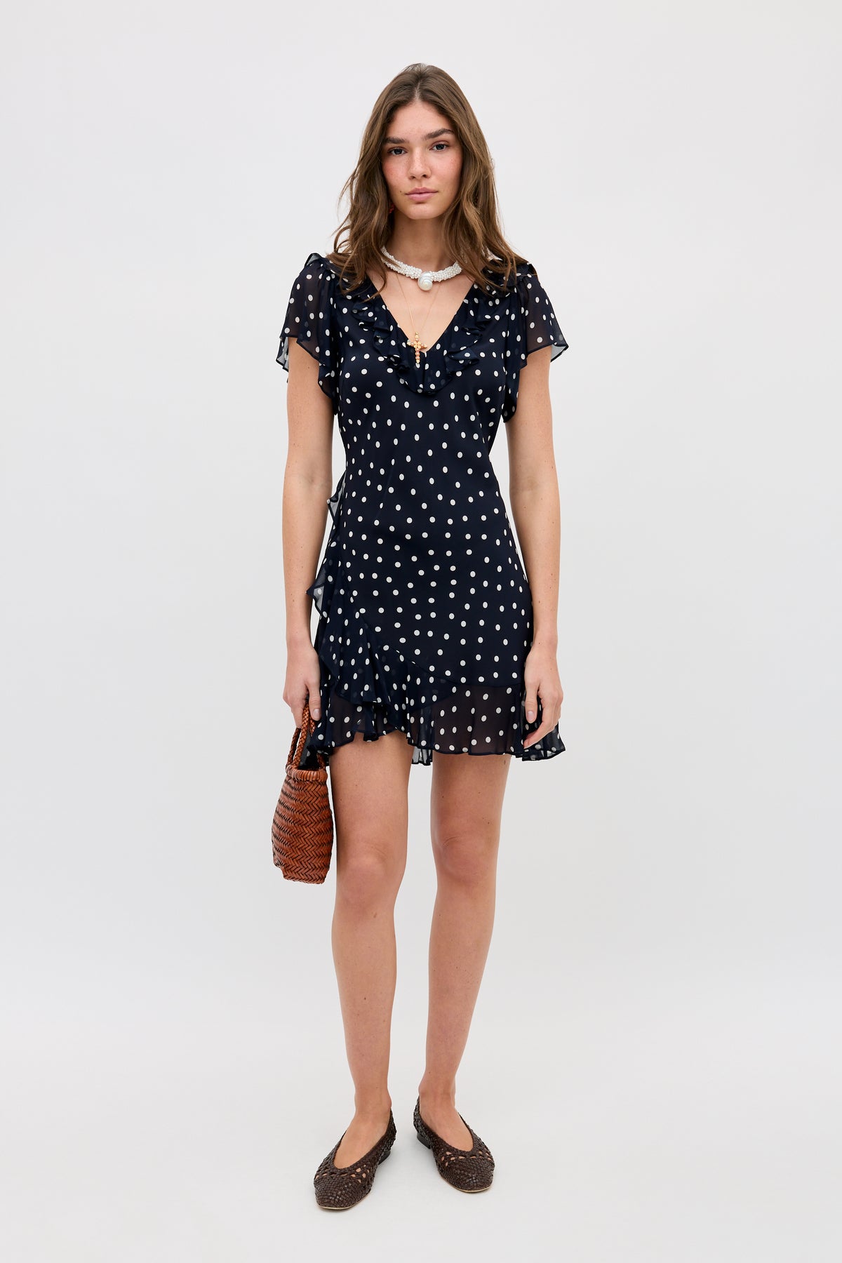 loyale mini dress loyale mini dress Rose Button Green Velvet Mini Dress