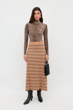 Brandy  -  Maeve Jacquard Multi