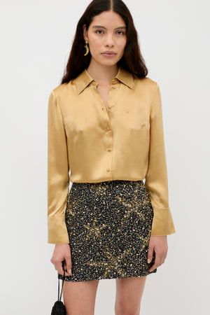 Minna  -  Starfish Embellishment Navy