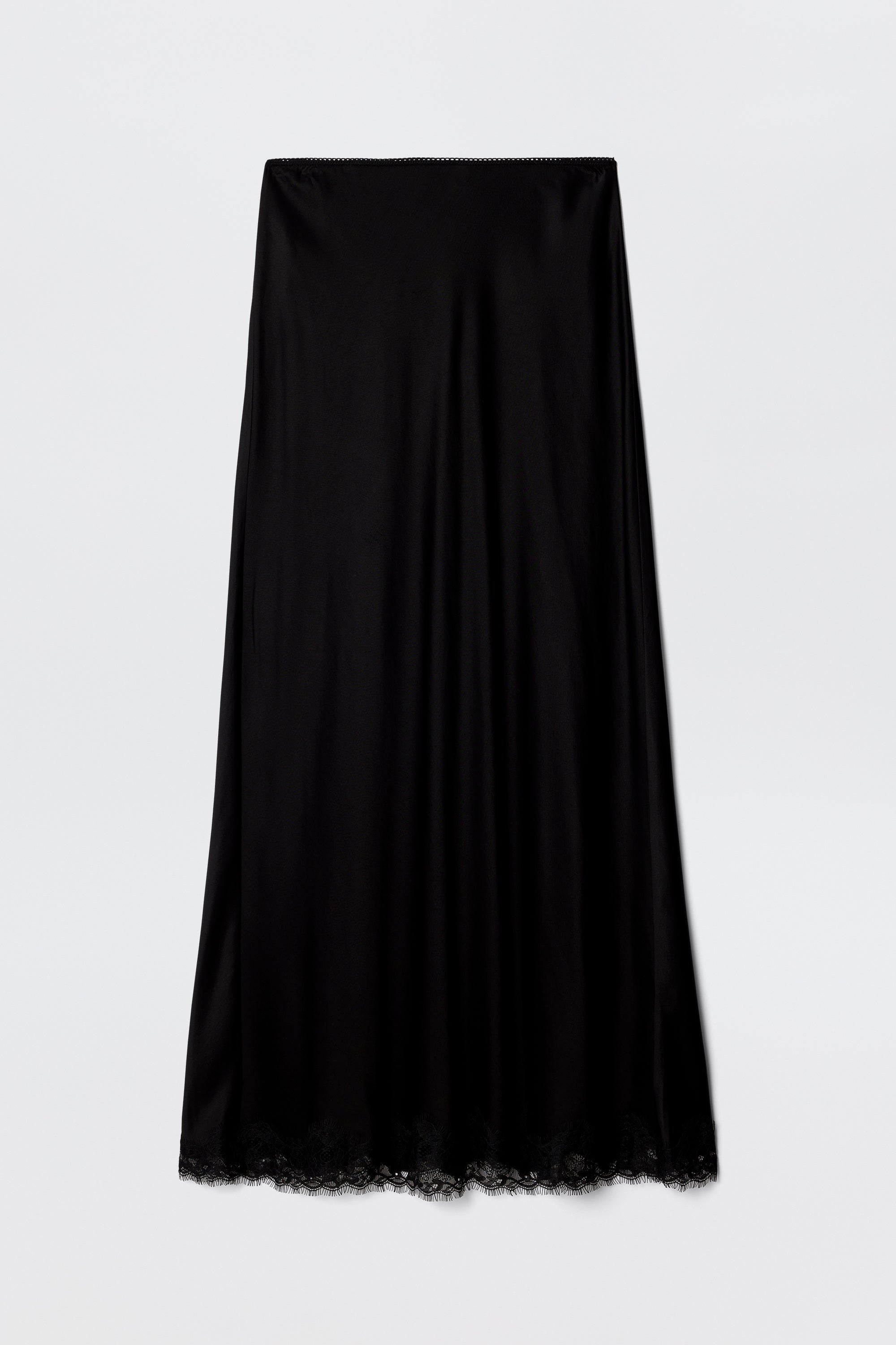 Stassie Satin Midi Skirt in Black | RIXO USA ⋆ Stassie Satin Midi Skirt in Black | RIXO USA ⋆