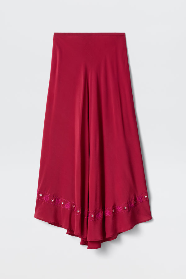 Rudy - Mirror Embellishment Magenta Pink