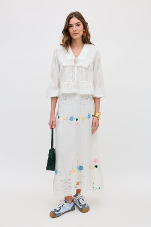 Paulina - Silje Embroidery Ivory
