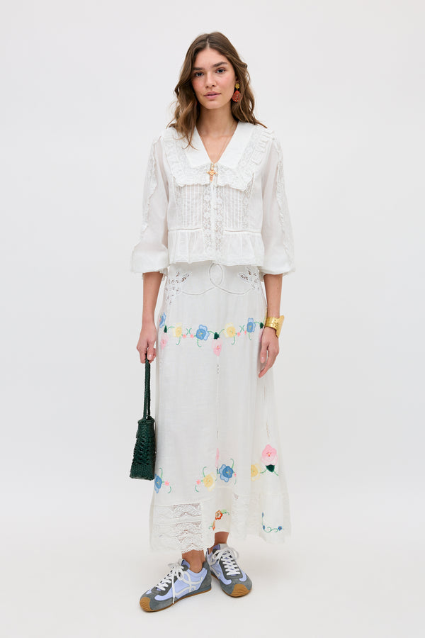 Paulina - Silje Embroidery Ivory