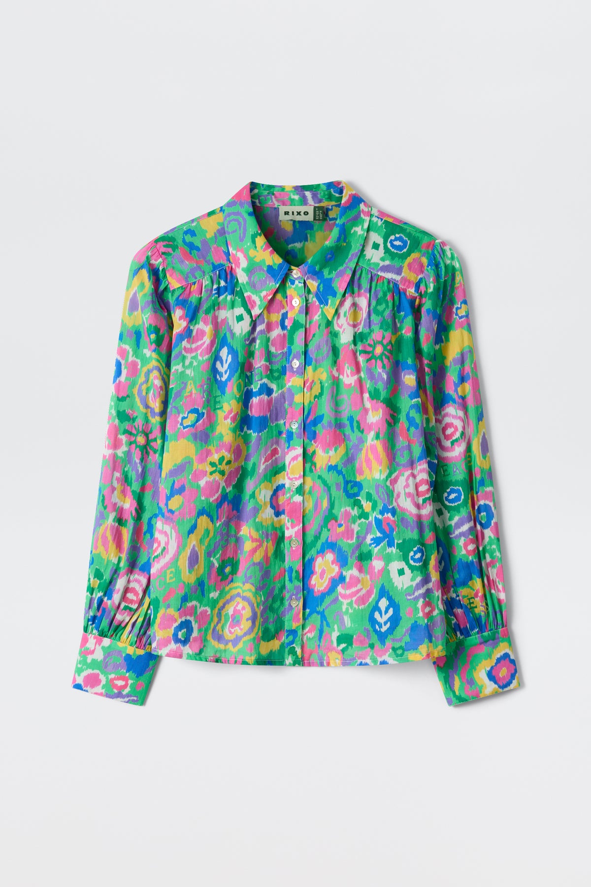 Blake - Ikat Bloom Green