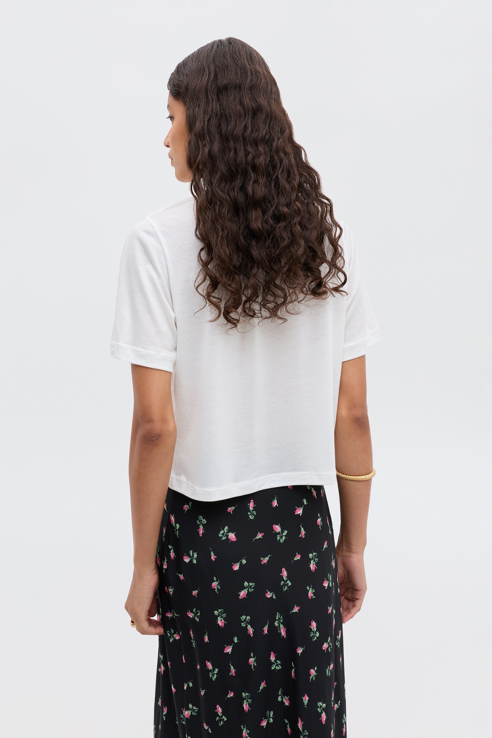 Ria Zodiac T-Shirt in White Pisces | RIXO USA ⋆
