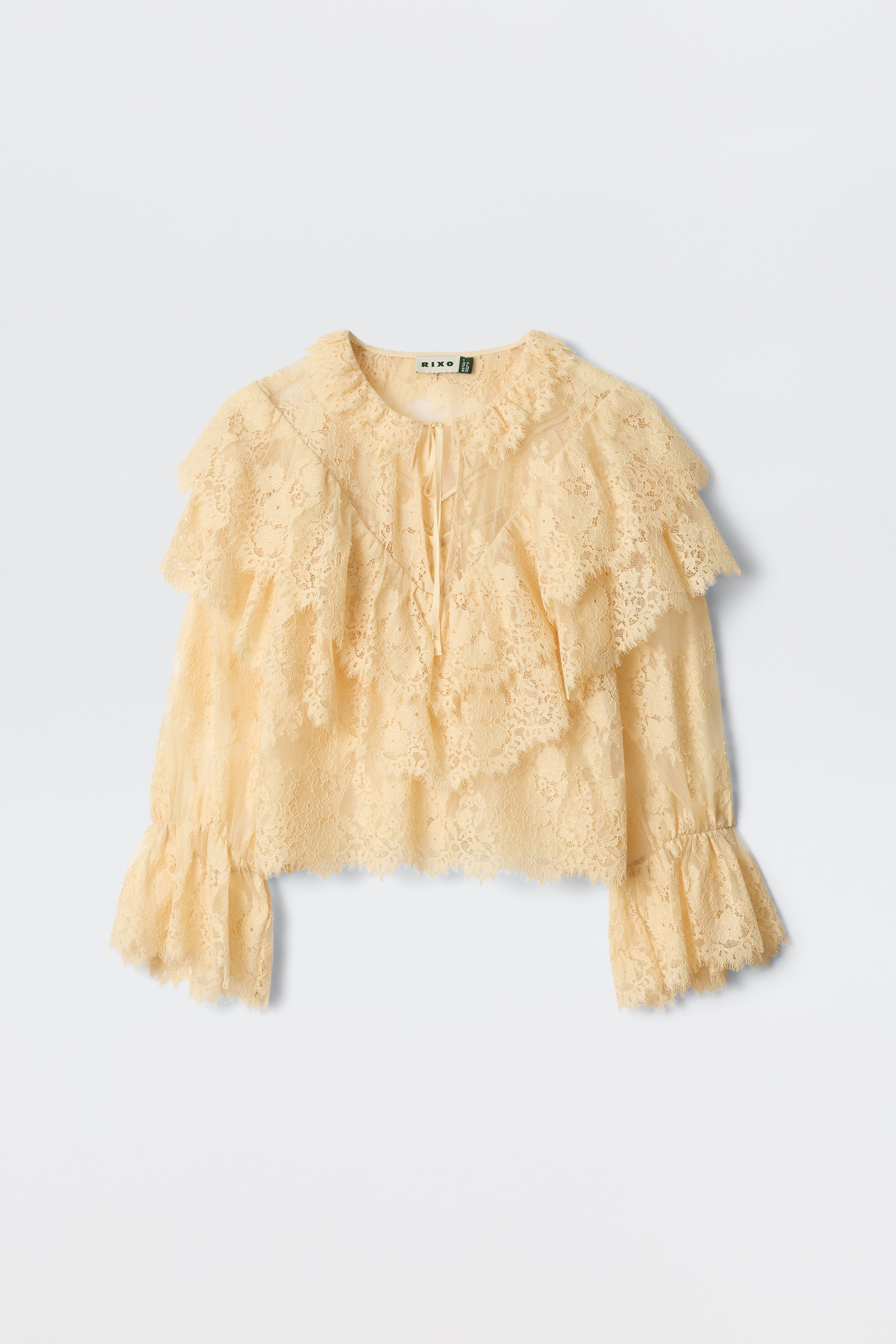 Faryn Lace Top in Vintage Cream | RIXO USA ⋆