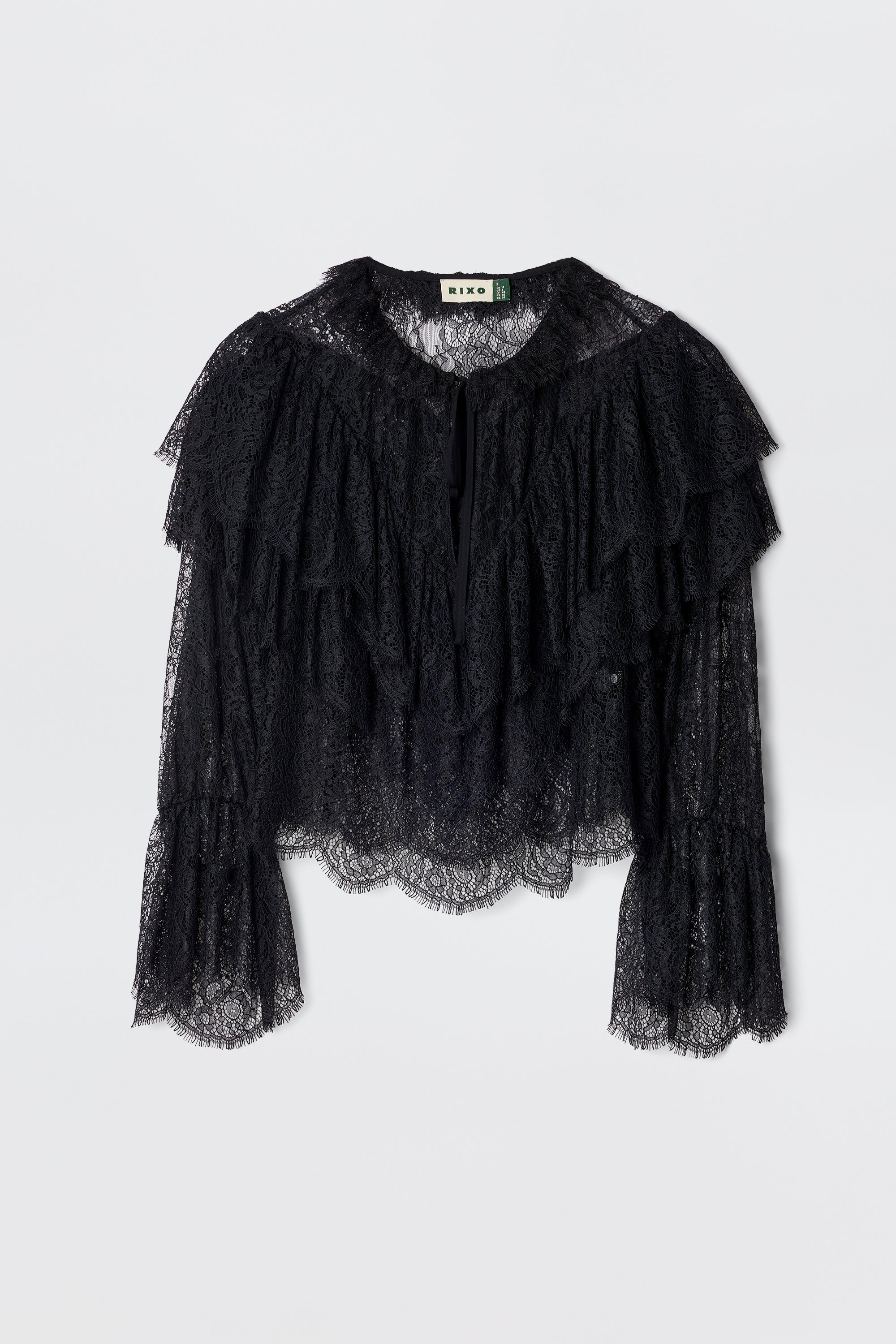 Faryn Top in Black | RIXO USA ⋆