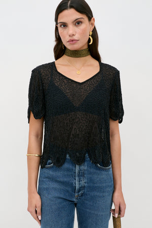 Ainsleigh  -  Florence Embellishment Antique Black