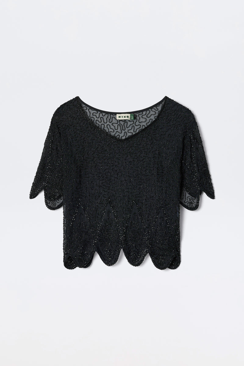 Ainsleigh  -  Florence Embellishment Antique Black