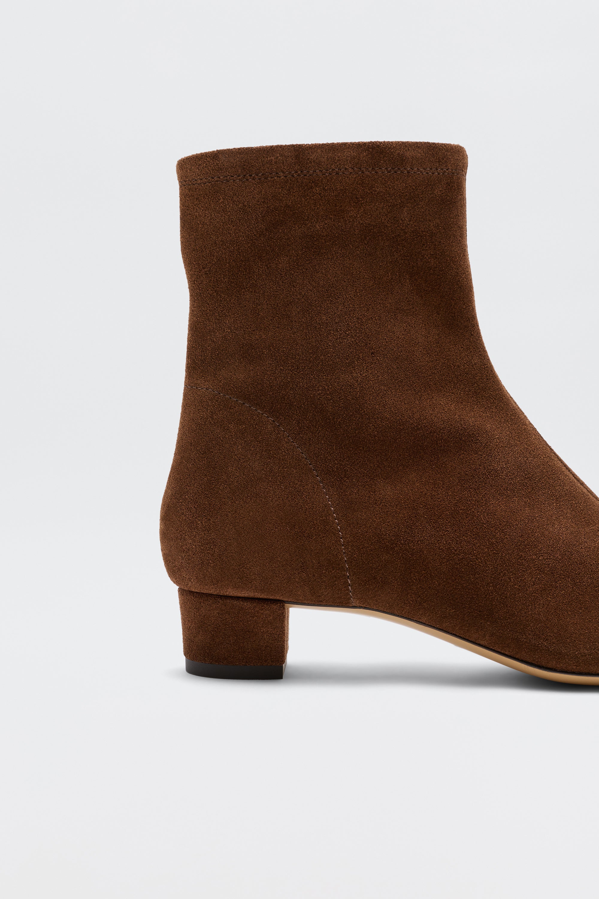 Rey Suede Boots in Brown Chocolate