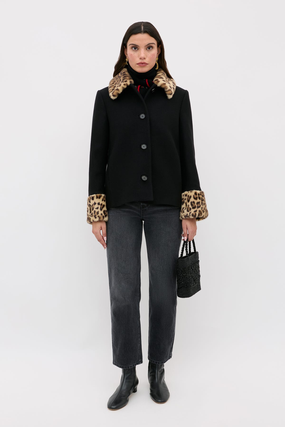 Aldith  -  Marla Leopard Black