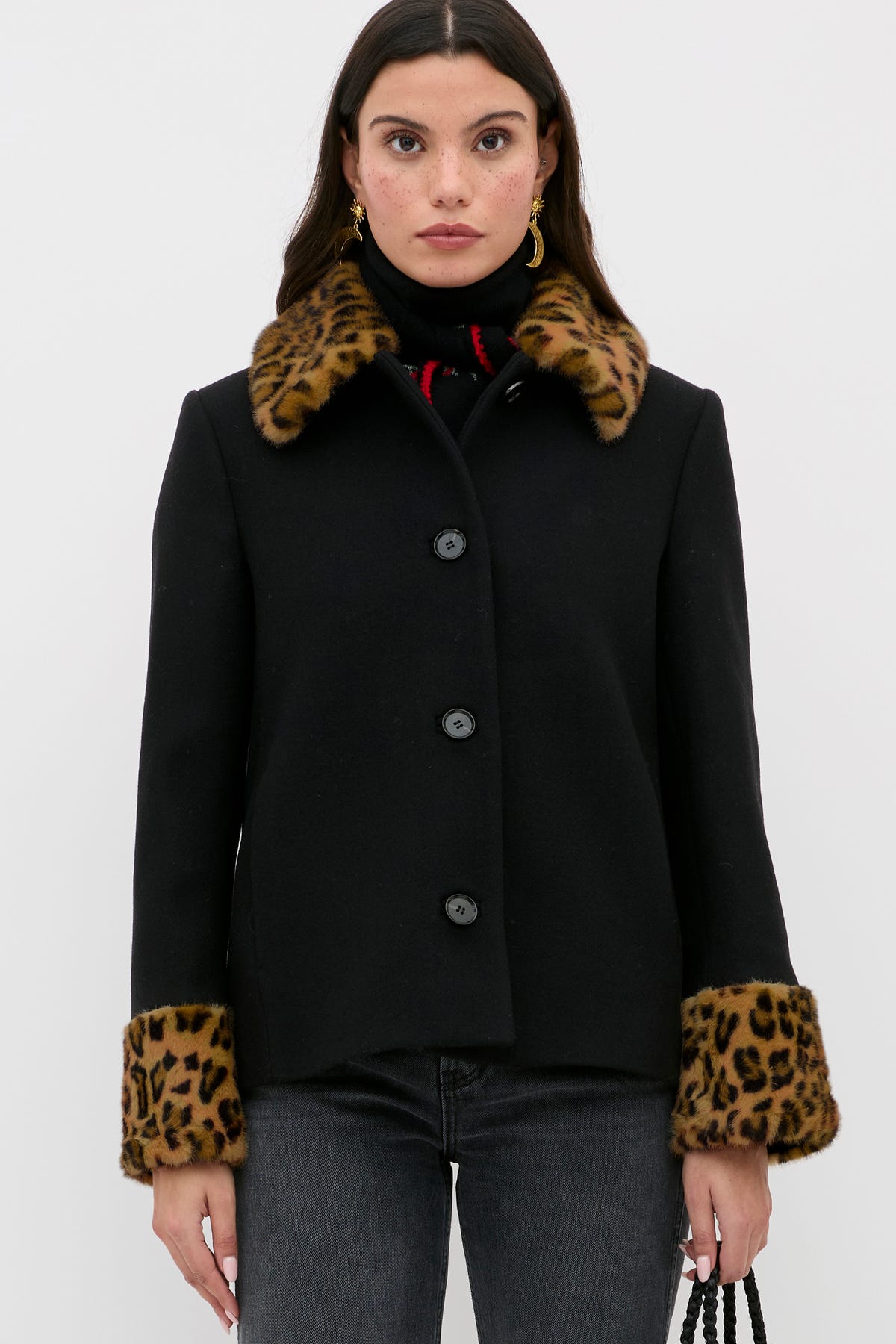Aldith  -  Marla Leopard Black