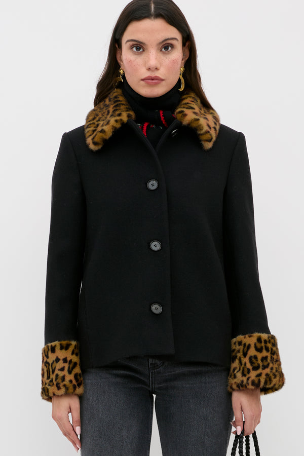 Aldith  -  Marla Leopard Black