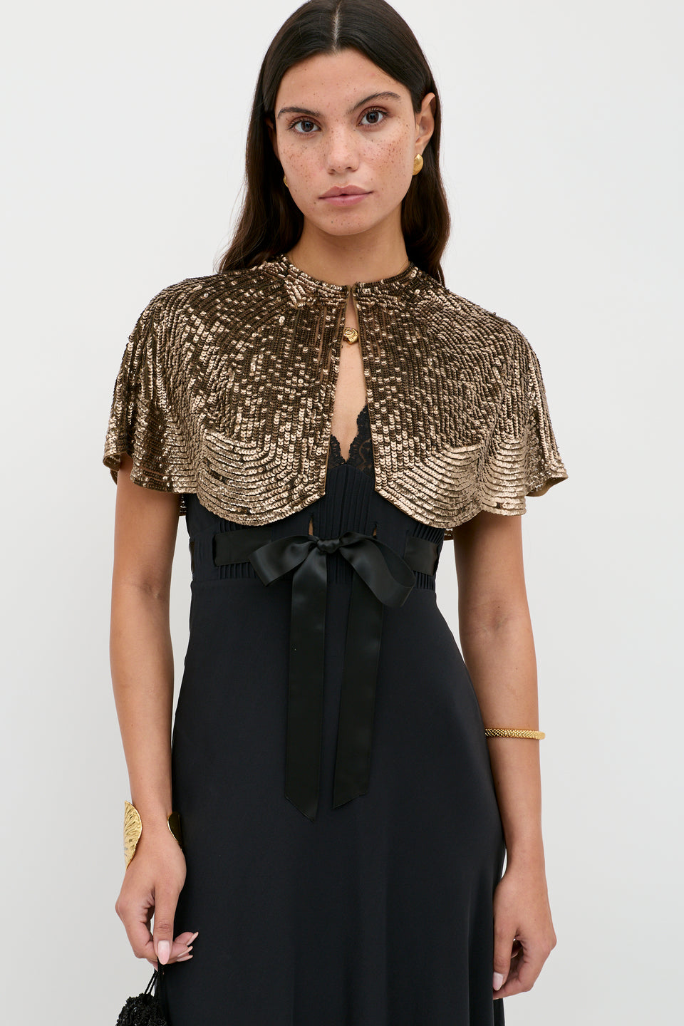 Evienne  -  Art Deco Embellishment Antique Gold