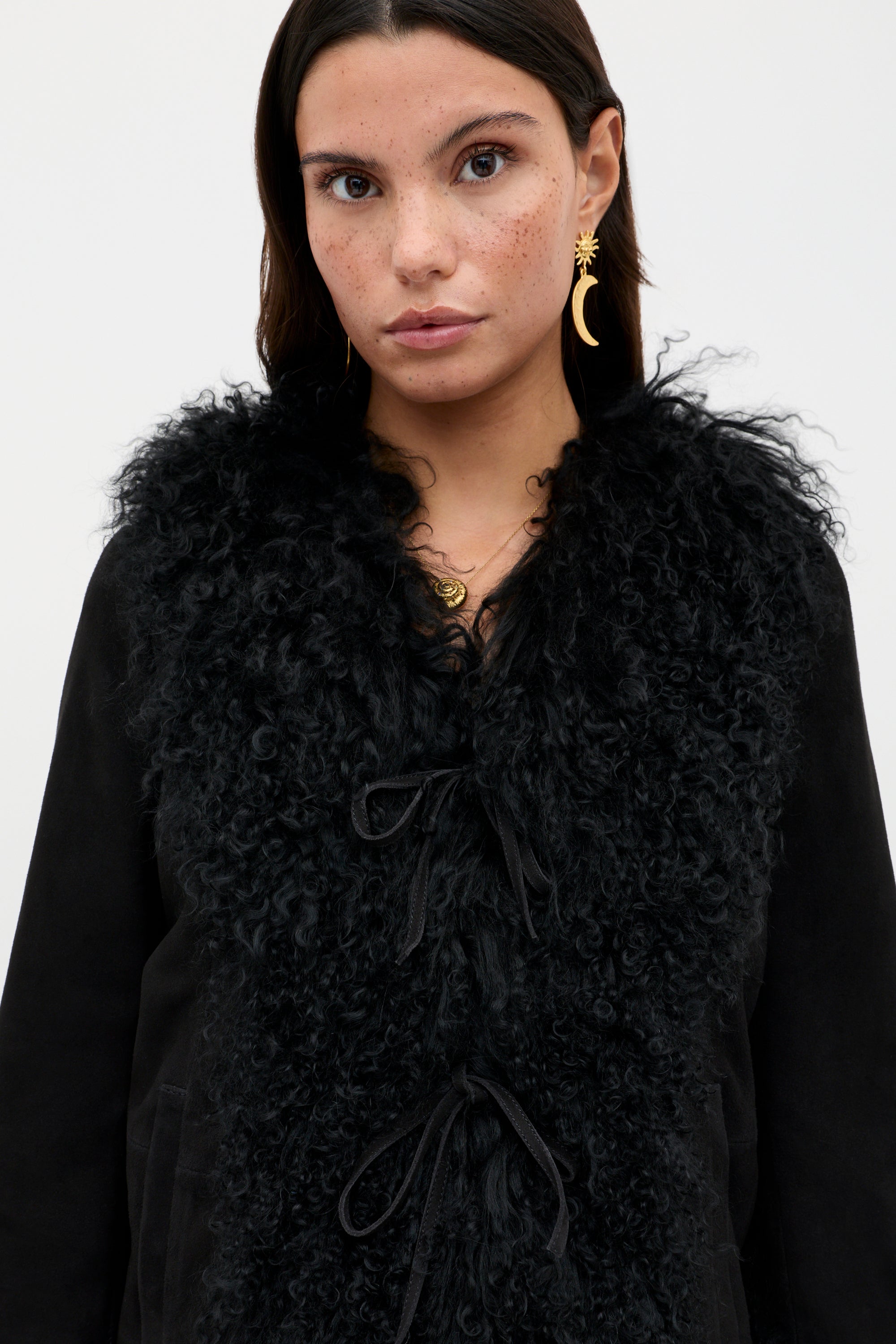 Sammy Suede Jacket in Black | RIXO ⋆