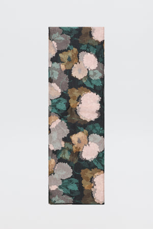 Julien -  Hydrangea Floral Charcoal