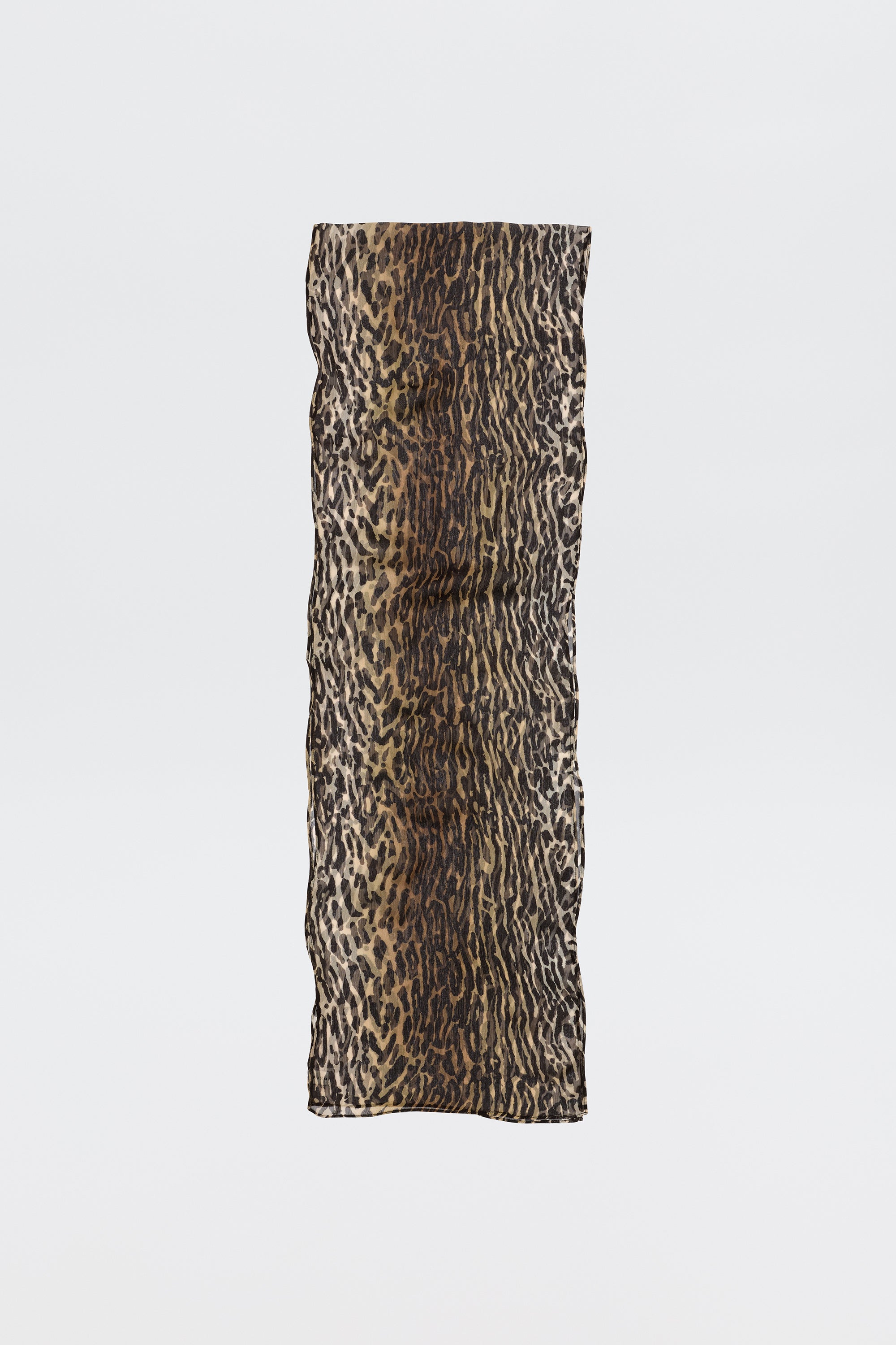 Julien Leopard Scarf in Brown Bohemia Leopard