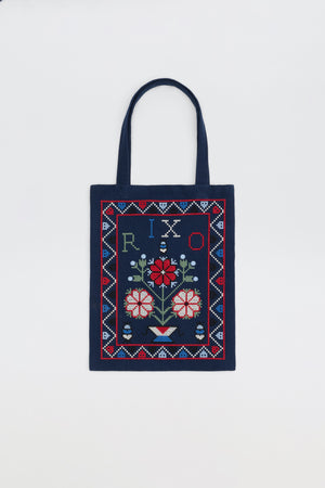 Noora - Terra Cross Stich Embroidery Navy