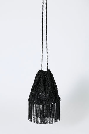 Orla  -  Vintage Scatter Embellishment Black