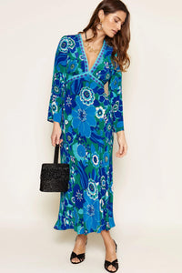 Thumbnail for Tania Silk Midi Dress