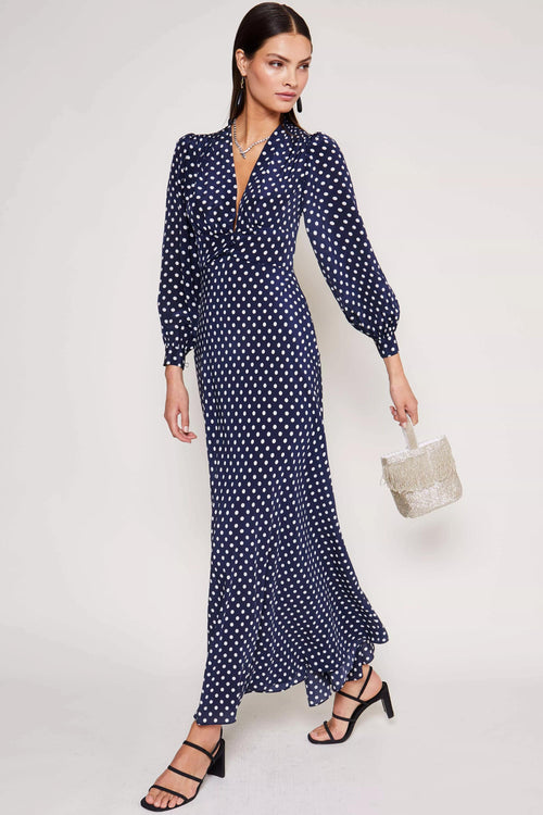 Emory Silk Maxi Dress