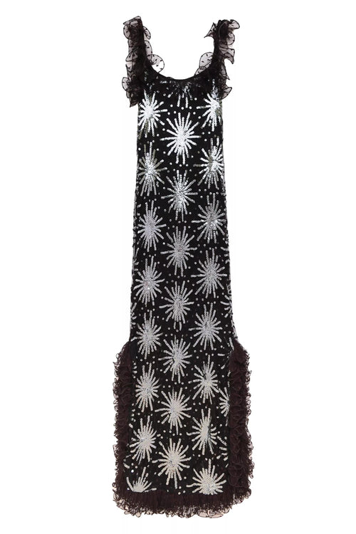 Vintage Dress - Sequin Starburst