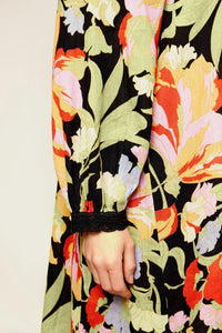 Thumbnail for Kahlo Cotton Midi Dress