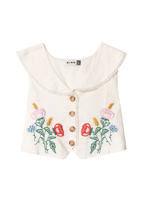 Monica Embroidered Top
