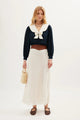ERMIE ROUND COLLAR INNER TOP (NAVY)