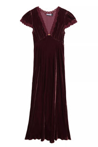 Thumbnail for Clarice Velvet Midi Dress