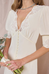 Thumbnail for White bridal gown