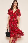 Gilly - Fontainhas Floral Red