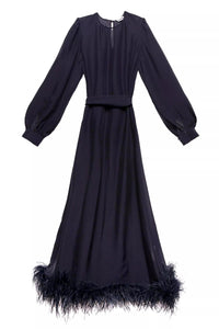 Thumbnail for Ellodie Silk Maxi Dress