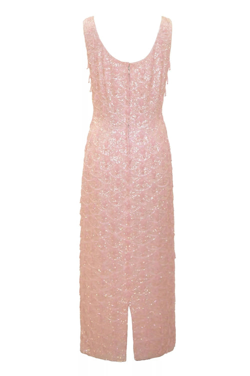 Vintage Dress - Pink Embellishment
