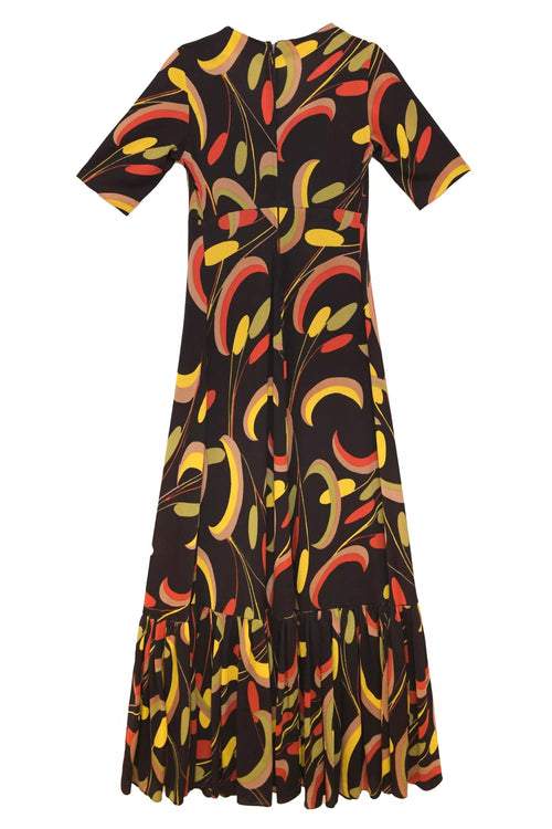 Vintage Dress - Abstract Multi