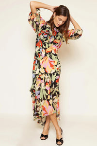 Thumbnail for Cheryl Silk Midi Dress