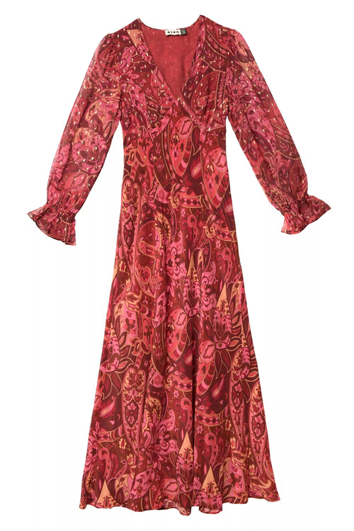 Aoife Silk Midi Dress