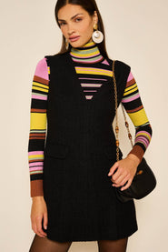 Turtleneck - Lurex Stripe Multi