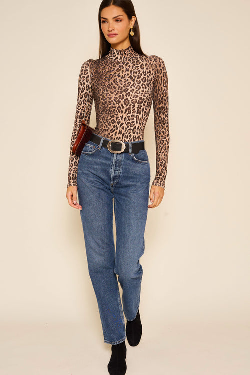 Polo - Leopard Brown