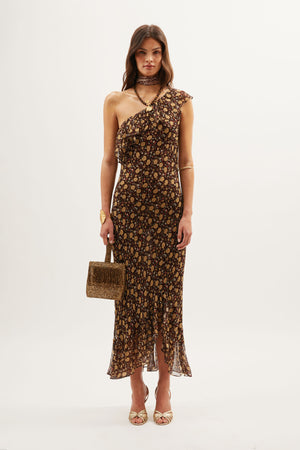 Leon  -  Eva Floral Brown