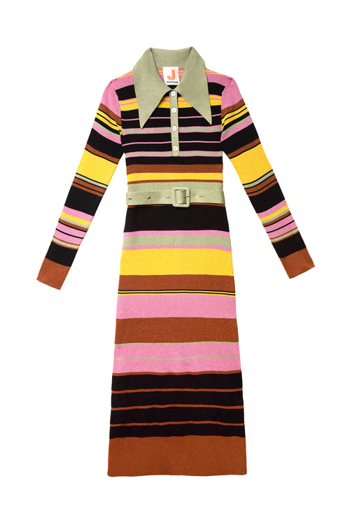 Polo - Lurex Stripe Multi