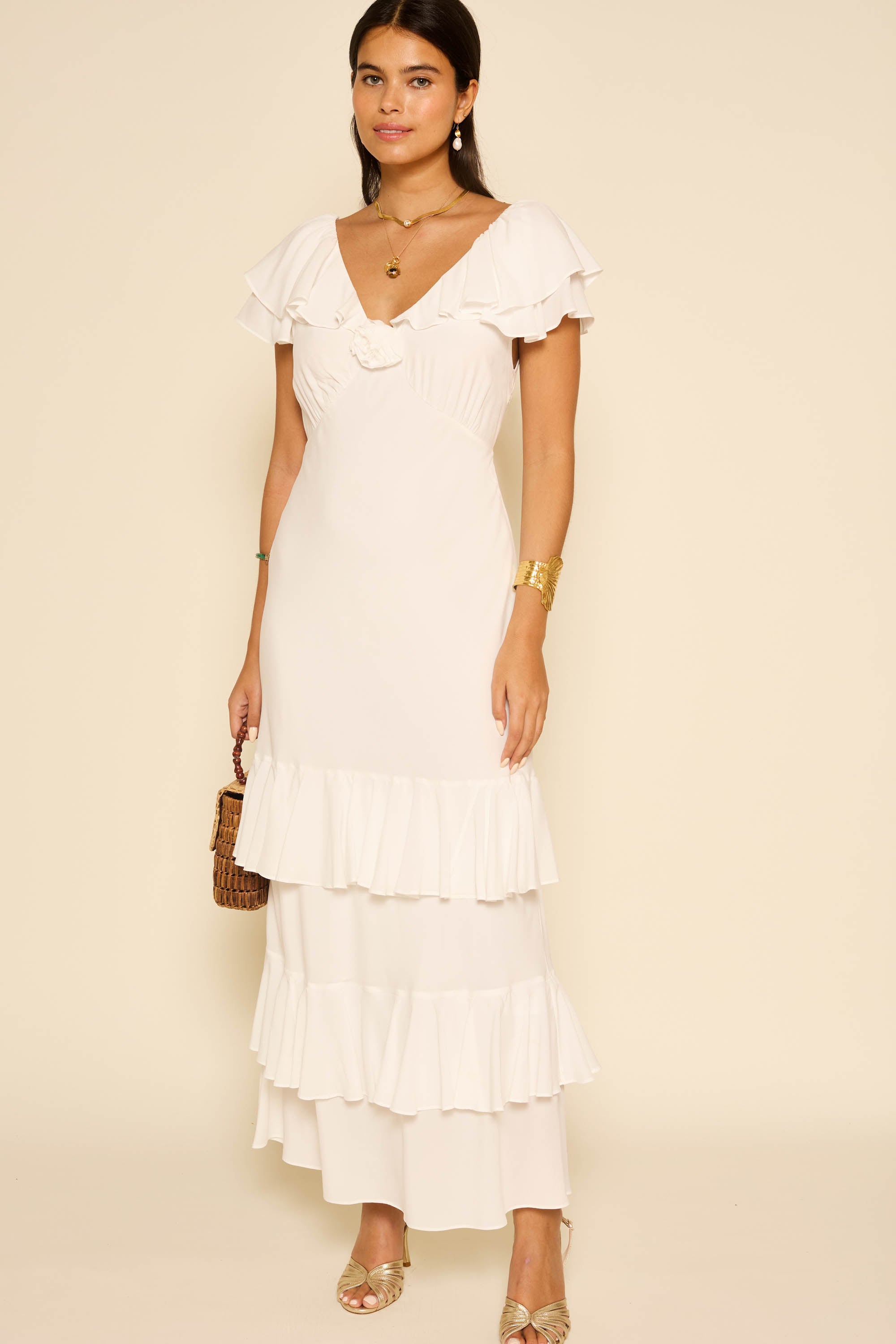 希少・新品・シルク100%】Rixo London チューリップブラウス