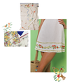 embroidered dress, white dress, rixo mini dress