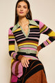 Polo - Lurex Stripe Multi