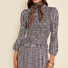 Ottilia - French Check Navy