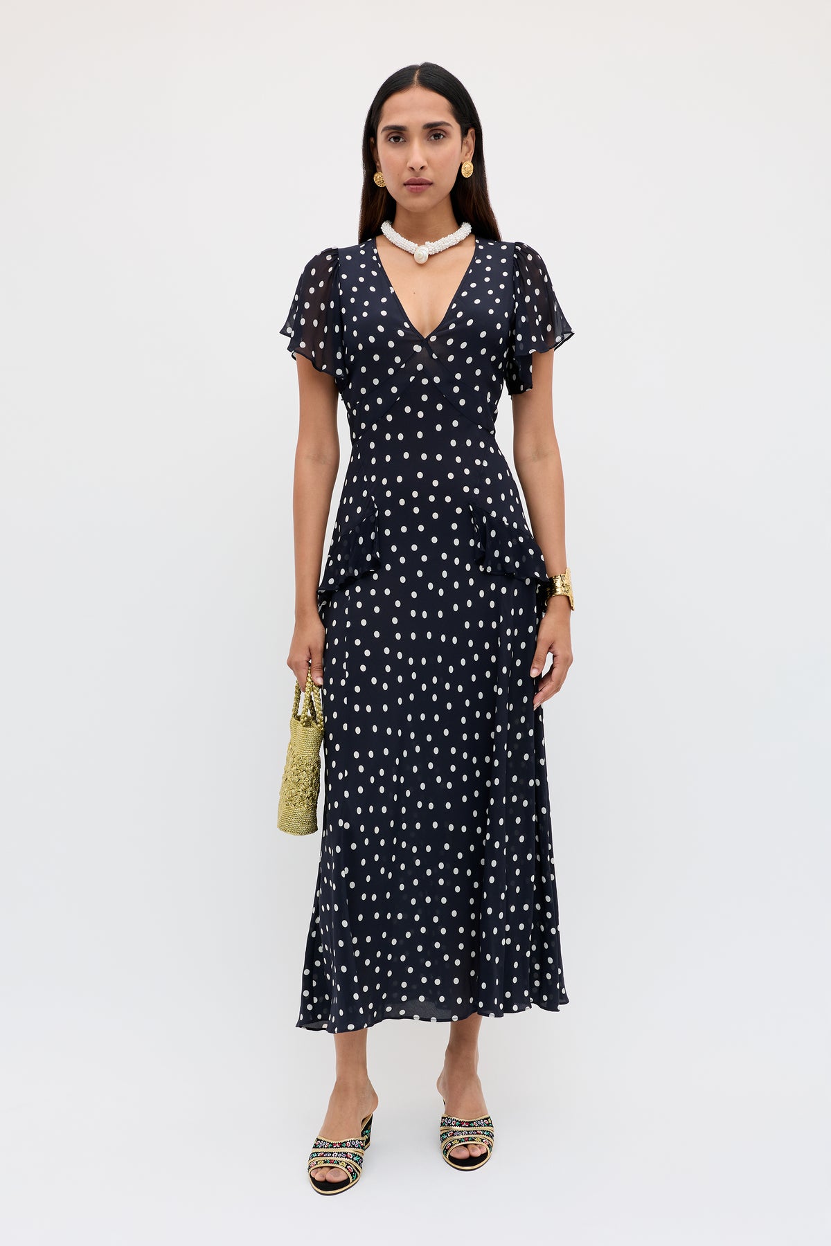 Silk wedding guest dresses