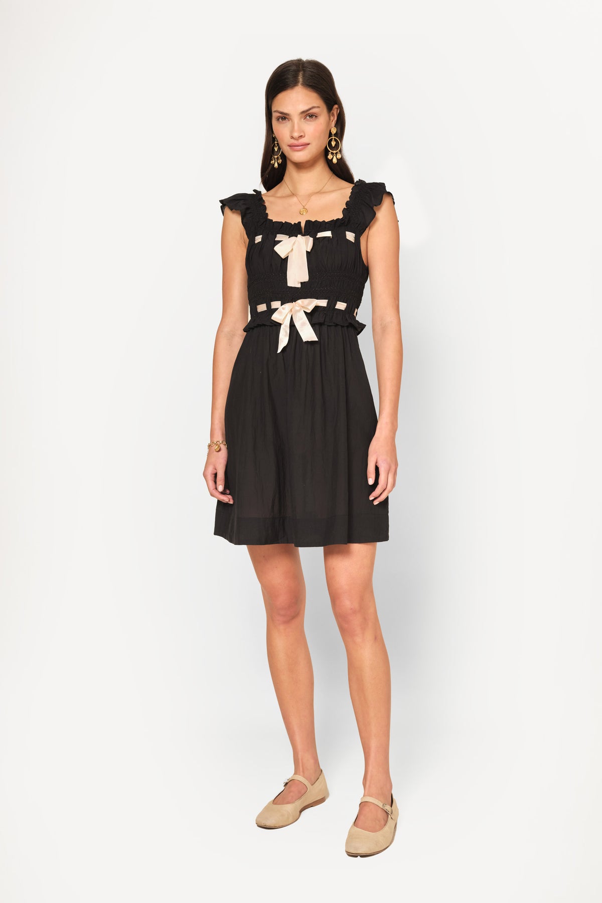 Devin Mini Dress in Black | RIXO USA Devin Mini Dress in Black | RIXO USA