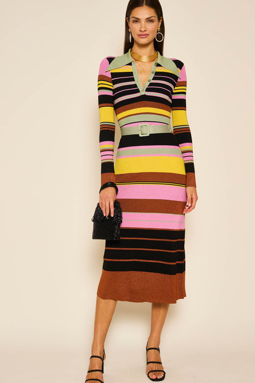 Polo - Lurex Stripe Multi