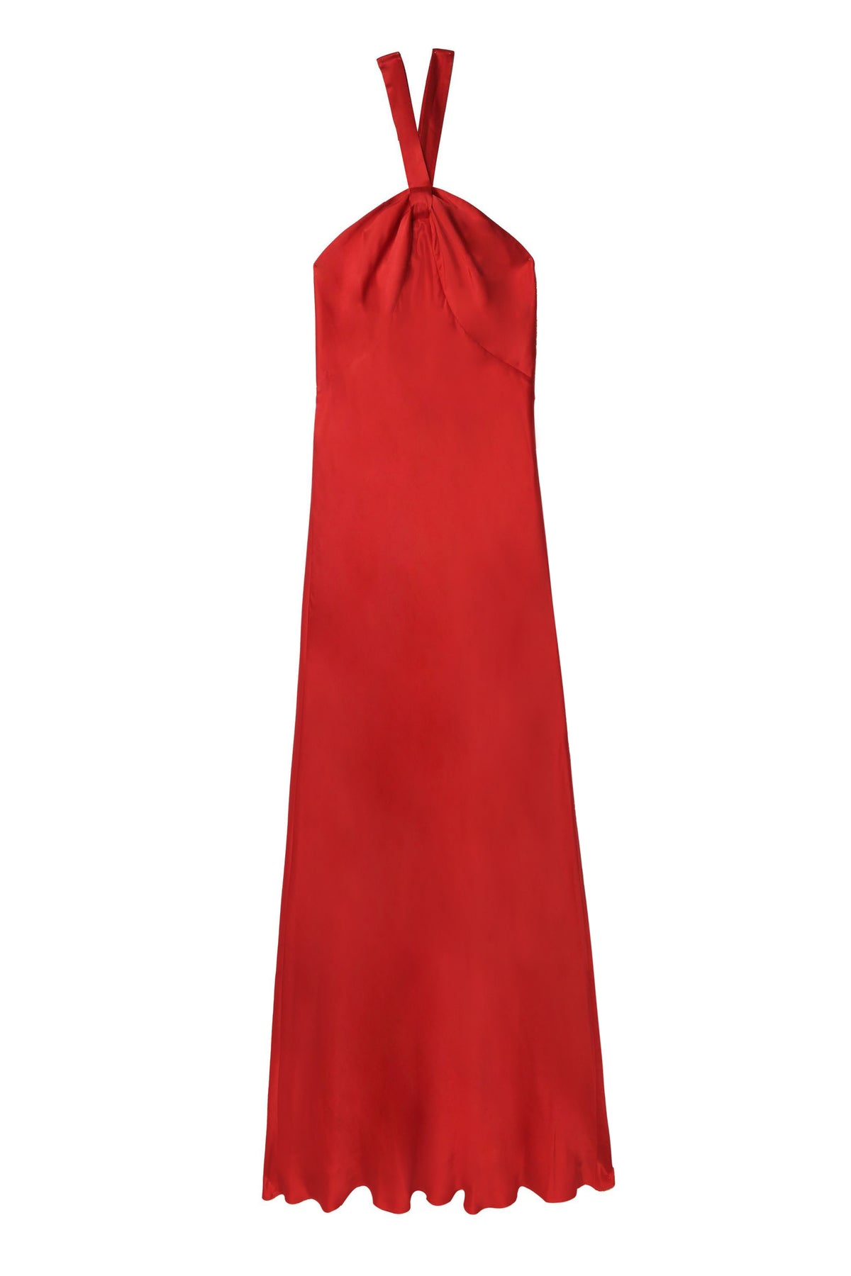 Losanna Satin Gown in Red | RIXO USA Losanna Satin Gown in Red | RIXO USA